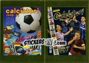 Sticker Calciatori 1990-91 - Calciatori 2006-07 - Calciatori 2010-2011 - Panini