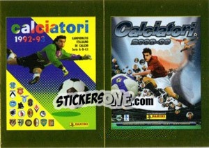 Sticker Calciatori 1992-93 - Calciatori 2008-09 - Calciatori 2010-2011 - Panini