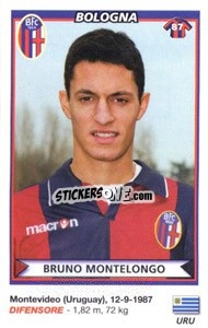 Cromo Bruno Montelongo (Bologna) - Calciatori 2010-2011 - Panini