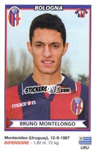 Figurina Bruno Montelongo (Bologna) - Calciatori 2010-2011 - Panini