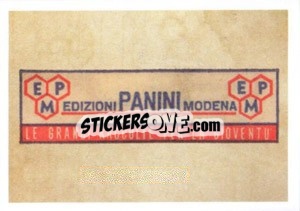 Sticker Tassello Epm - Calciatori 2010-2011 - Panini