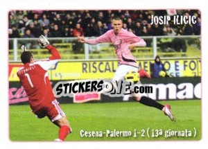 Figurina Goal - Josip Ilicic - Calciatori 2010-2011 - Panini