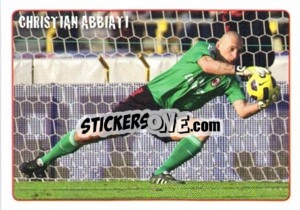 Cromo Grande Muraglia / Christian Abbiati - Calciatori 2010-2011 - Panini