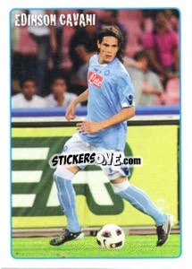 Sticker Alto Rendimento - Edinson Cavani - Calciatori 2010-2011 n. V5 - Panini