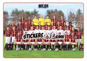 Figurina Campioni D'Italia - Milan - Calciatori 2010-2011 - Panini