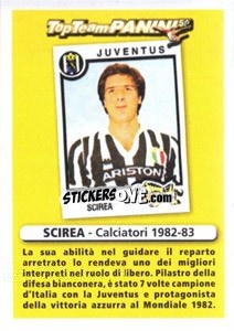 Sticker Difensore - Gaetano Scirea - Calciatori 2010-2011 - Panini