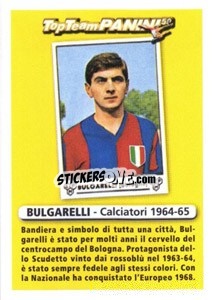 Sticker Centrocampista (altri) - Giacomo Bulgarelli