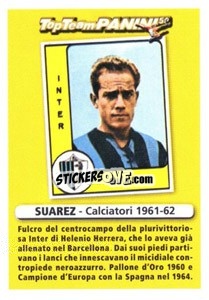 Sticker Centrocampista (Altri) - Luis Suarez - Calciatori 2010-2011 n. X16 - Panini