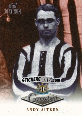 Sticker Andy Aitken - Newcastle Greatest Platinum 1999 - Futera