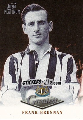 Cromo Frank Brennan - Newcastle Greatest Platinum 1999 - Futera