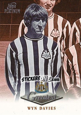 Sticker Wyn Davies - Newcastle Greatest Platinum 1999 n. 10 - Futera