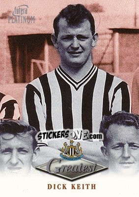 Cromo Dick Keith - Newcastle Greatest Platinum 1999 - Futera