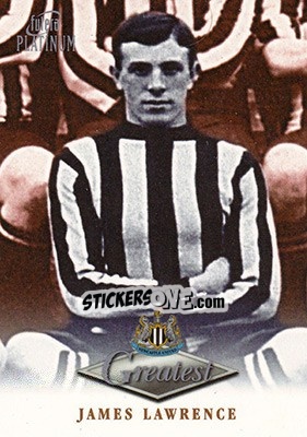 Sticker James Lawrence - Newcastle Greatest Platinum 1999 - Futera