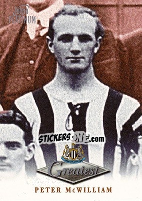 Sticker Peter McWilliam - Newcastle Greatest Platinum 1999 - Futera