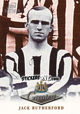 Sticker Jock Rutherford - Newcastle Greatest Platinum 1999 n. 38 - Futera