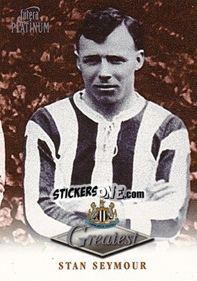 Sticker Stan Seymour - Newcastle Greatest Platinum 1999 - Futera