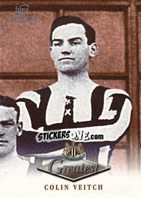 Sticker Colin Veitch - Newcastle Greatest Platinum 1999 - Futera