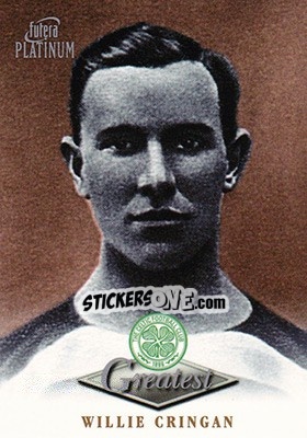 Sticker Willie Cringan - Celtic Greatest Platinum 1999 n. 9 - Futera