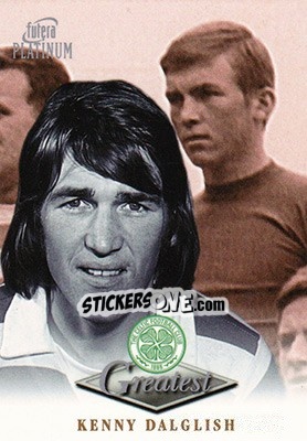 Cromo Kenny Dalglish - Celtic Greatest Platinum 1999 - Futera