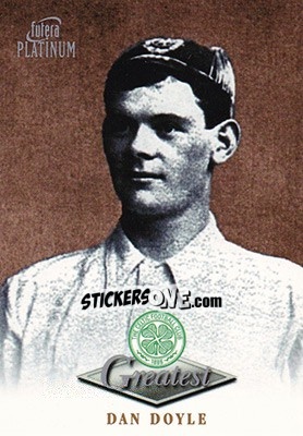 Sticker Dan Doyle - Celtic Greatest Platinum 1999 - Futera