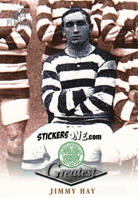 Sticker Jimmy Hay - Celtic Greatest Platinum 1999 n. 19 - Futera