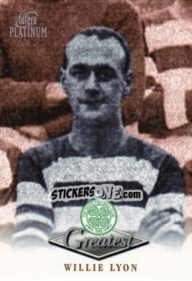 Sticker Willie Lyon - Celtic Greatest Platinum 1999 n. 25 - Futera