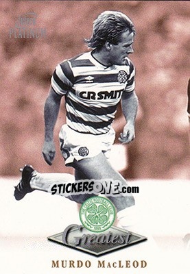 Sticker Murdo MacLeod - Celtic Greatest Platinum 1999 - Futera