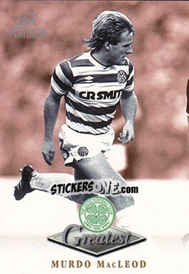 Sticker Murdo MacLeod - Celtic Greatest Platinum 1999 n. 26 - Futera