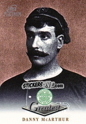 Cromo Danny McAthur - Celtic Greatest Platinum 1999 - Futera