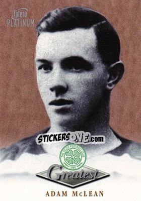 Sticker Adam McLean - Celtic Greatest Platinum 1999 - Futera