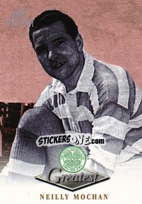 Sticker Neilly Mochan - Celtic Greatest Platinum 1999 - Futera