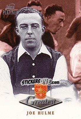 Sticker Joe Hulme - Arsenal Greatest Platinum 1999 n. 18 - Futera