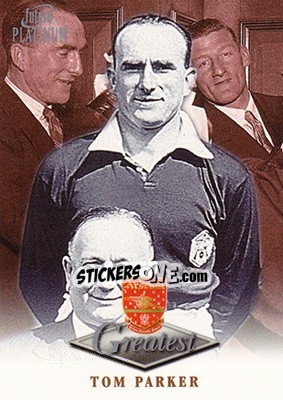 Sticker Tom Parker - Arsenal Greatest Platinum 1999 n. 38 - Futera