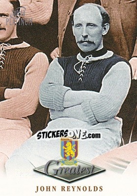 Figurina John Reynolds - Aston Villa Greatest Platinum 1999 - Futera