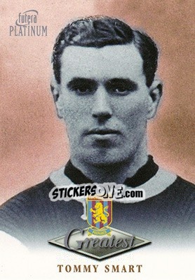 Sticker Tommy Smart - Aston Villa Greatest Platinum 1999 - Futera