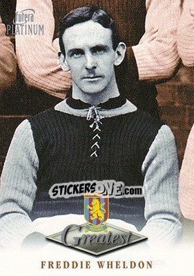 Cromo Freddie Wheldon - Aston Villa Greatest Platinum 1999 n. 48 - Futera