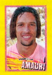 Sticker Amauri - Calcio 2006-2007 Pocket Collection n. 180 - Merlin