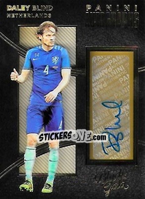 Sticker Daley Blind - Black Gold Soccer 2016-2017 n. A-DB - Panini