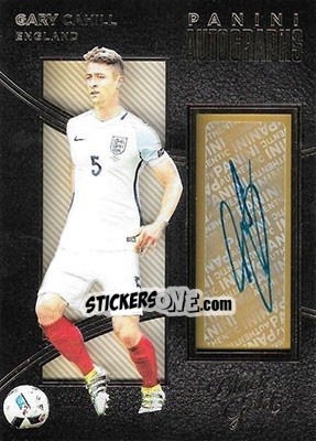 Sticker Gary Cahill - Black Gold Soccer 2016-2017 n. A-GC - Panini