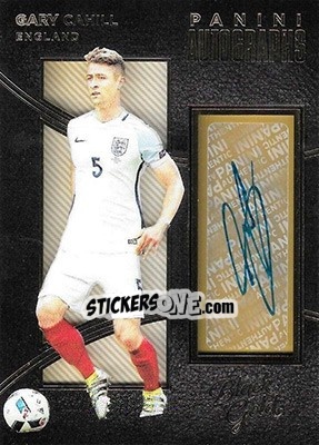 Sticker Gary Cahill - Black Gold Soccer 2016-2017 - Panini