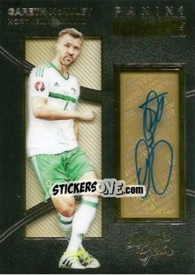 Sticker Gareth Mcauley - Black Gold Soccer 2016-2017 n. A-GMA - Panini