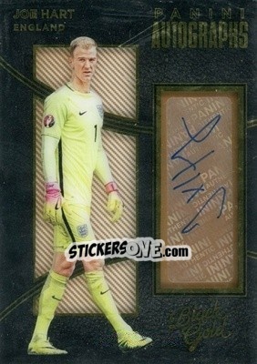 Sticker Joe Hart - Black Gold Soccer 2016-2017 n. A-JH - Panini