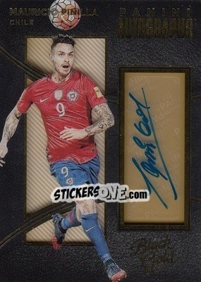 Sticker Mauricio Pinilla - Black Gold Soccer 2016-2017 n. A-MPI - Panini