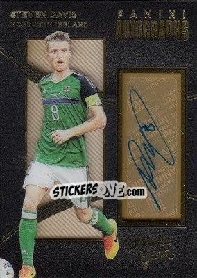 Sticker Steven Davis - Black Gold Soccer 2016-2017 n. A-SD - Panini