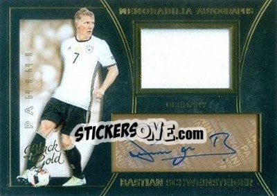 Sticker Bastian Schweinsteiger - Black Gold Soccer 2016-2017 n. MA-BS - Panini