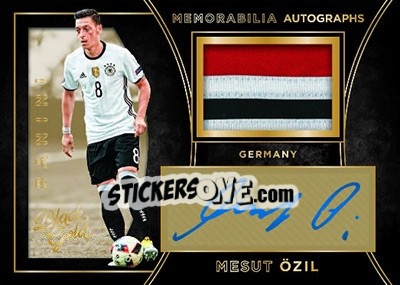 Sticker Mesut Ozil - Black Gold Soccer 2016-2017 n. MA-MO - Panini
