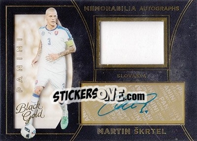 Sticker Martin Skrtel - Black Gold Soccer 2016-2017 n. MA-MS - Panini