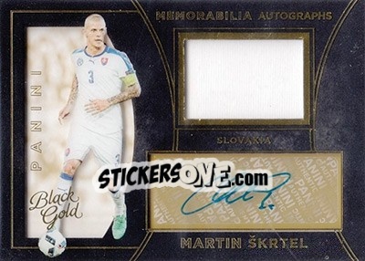 Sticker Martin Skrtel - Black Gold Soccer 2016-2017 - Panini