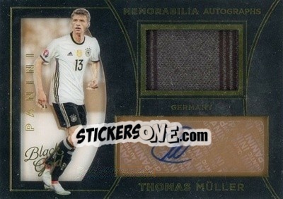 Sticker Thomas Muller - Black Gold Soccer 2016-2017 n. MA-TM - Panini