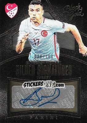 Sticker Burak Yilmaz - Black Gold Soccer 2016-2017 - Panini